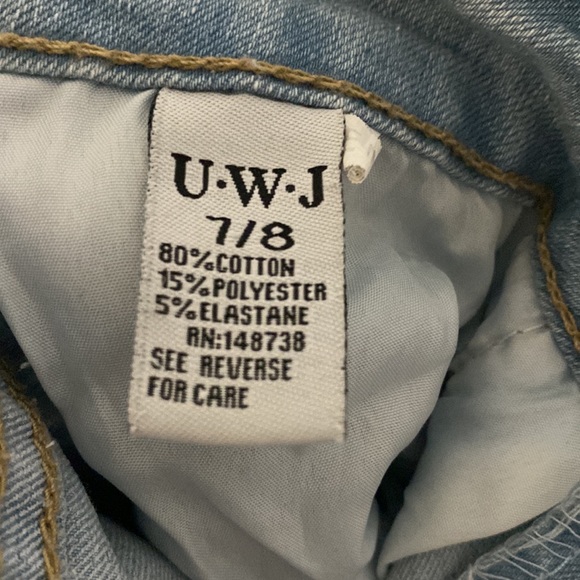 NWT! Distressed Stretch Skinny Jeans, Sz. 7/8 Women’s - Picture 7 of 8